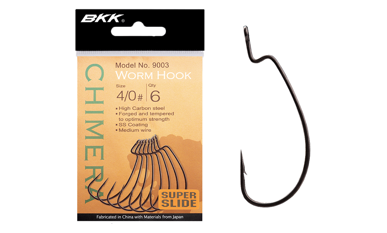 Picture of BKK Chimera Worm Hook 5/0