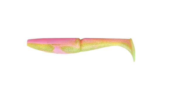 Bild på One Up Shad 10'' 21 cm 2-pack Pike Edition - Pink Chart