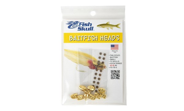 Picture of Baitfish Head - Tan Baitfish (Gold) Medium