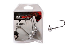 Picture of M-WAR Jig Heads #1 4-pack (BKK)