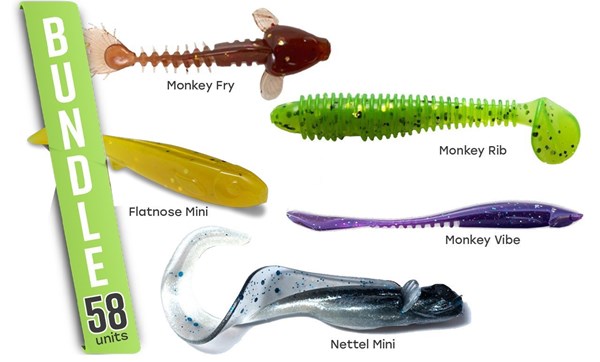 Picture of Tobias favorite perch lures for cold water